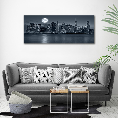Wandbild New York bei Nacht