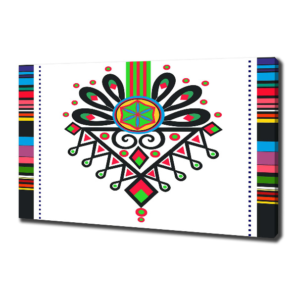 Wandbild Polnisches Volksmuster