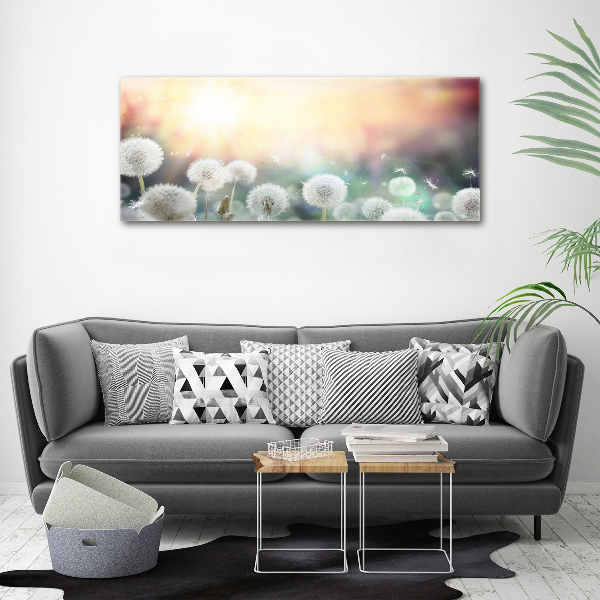 Wandbild Löwenzahnfeld