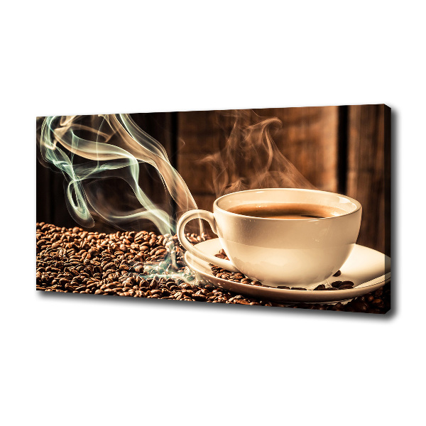 Bild auf leinwand Aromatischer Kaffee