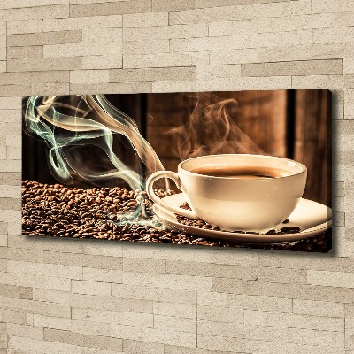 Bild auf leinwand Aromatischer Kaffee