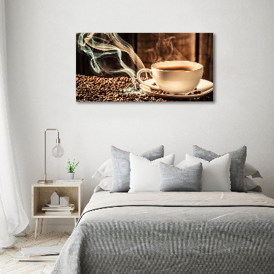Bild auf leinwand Aromatischer Kaffee
