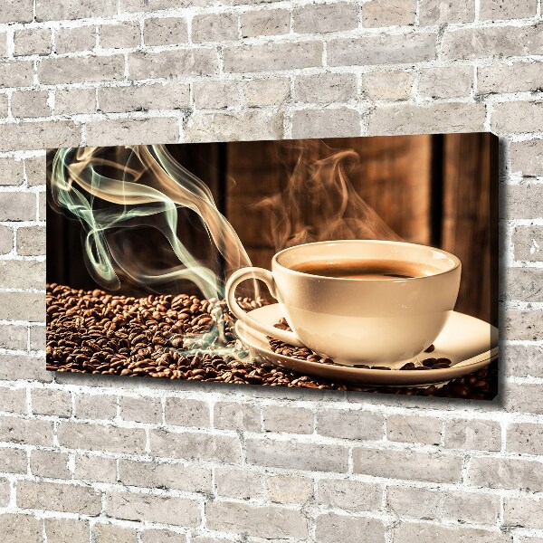 Bild auf leinwand Aromatischer Kaffee