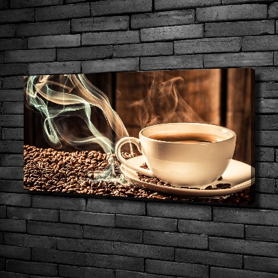 Bild auf leinwand Aromatischer Kaffee