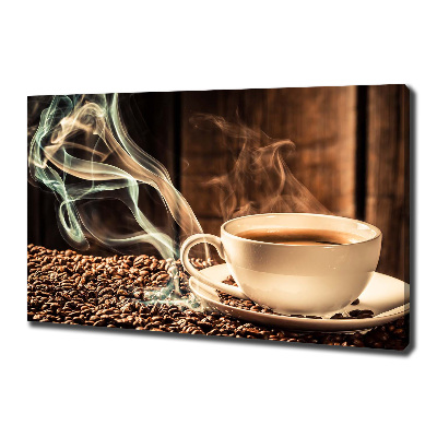Bild auf leinwand Aromatischer Kaffee