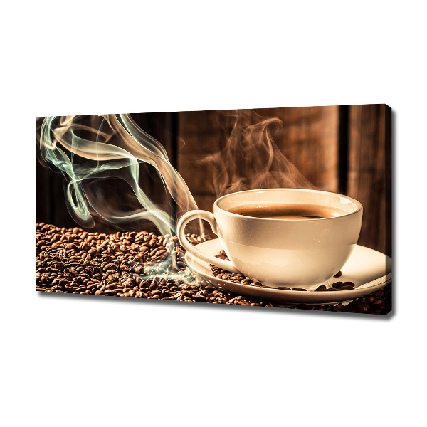 Bild auf leinwand Aromatischer Kaffee