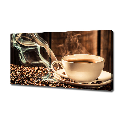 Bild auf leinwand Aromatischer Kaffee