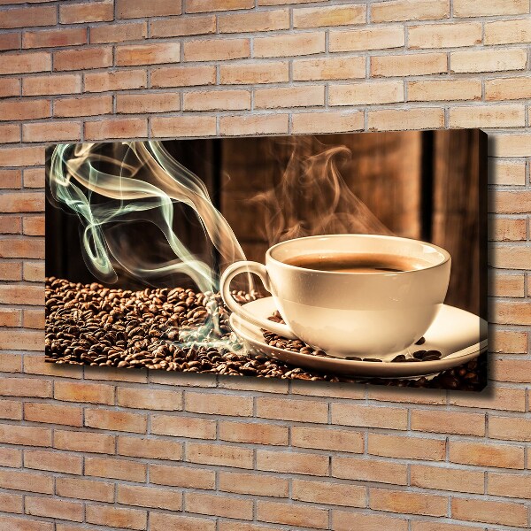 Bild auf leinwand Aromatischer Kaffee