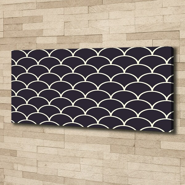 Bild auf leinwand Fischschuppen