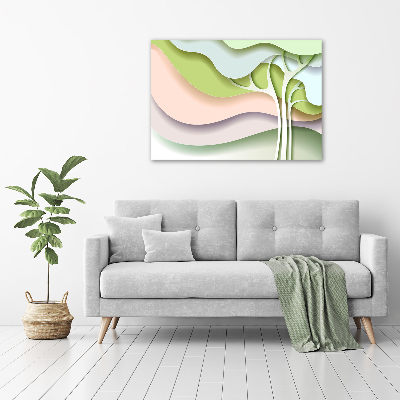 Bild auf leinwand Abstrakter Baum