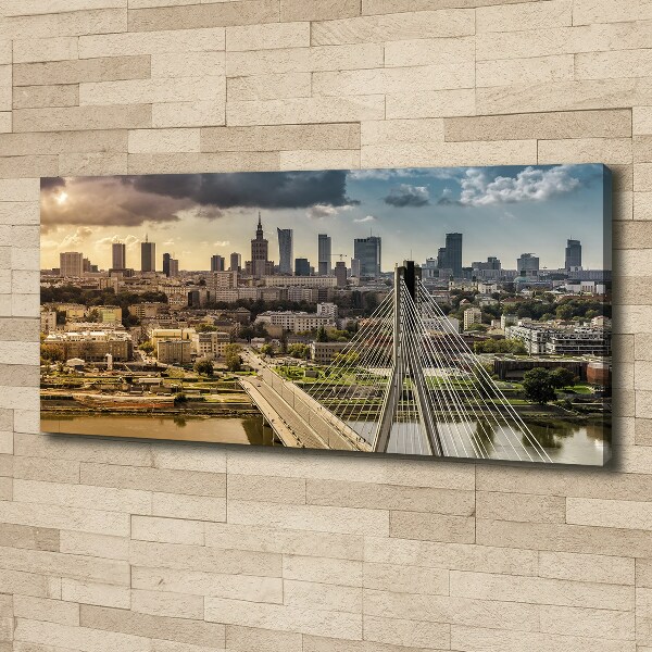 Bild auf leinwand Warschau, Polen