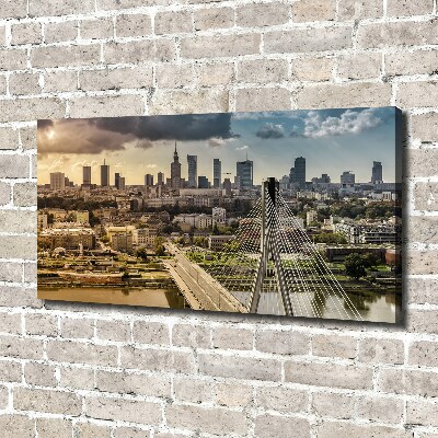 Bild auf leinwand Warschau, Polen