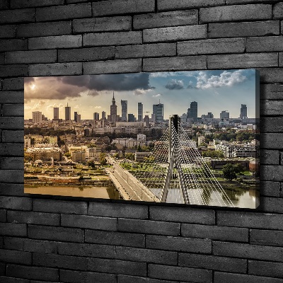 Bild auf leinwand Warschau, Polen