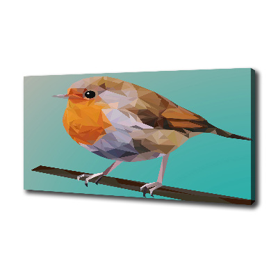 Wandbild Rotkehlchen