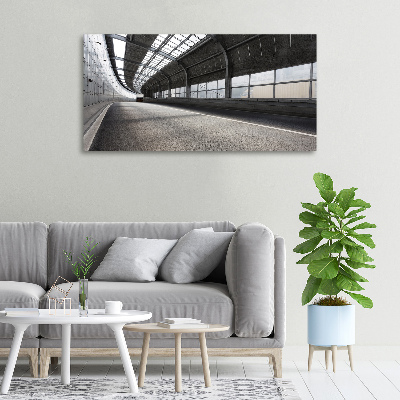 Bild auf leinwand Straße im Tunnel