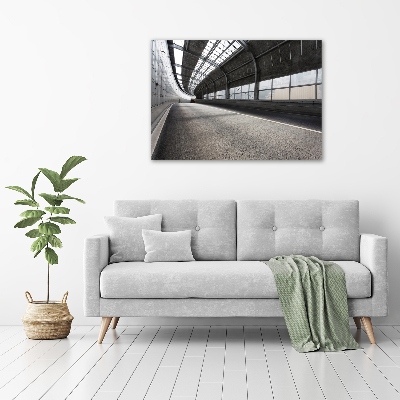 Bild auf leinwand Straße im Tunnel