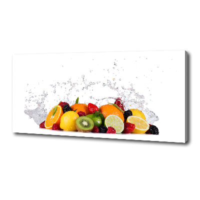 Wandbild Obst und Wasser