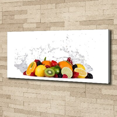Wandbild Obst und Wasser