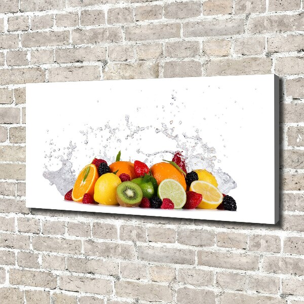 Wandbild Obst und Wasser