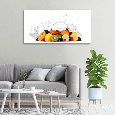 Wandbild Obst und Wasser