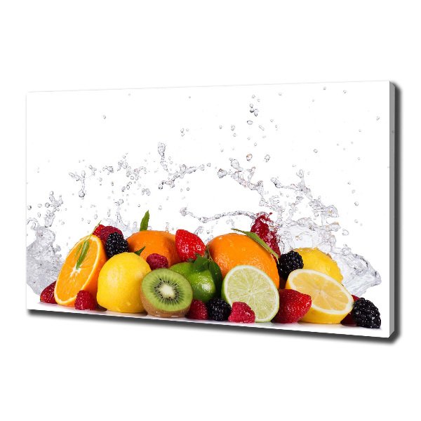 Wandbild Obst und Wasser