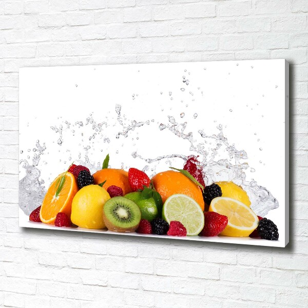 Wandbild Obst und Wasser