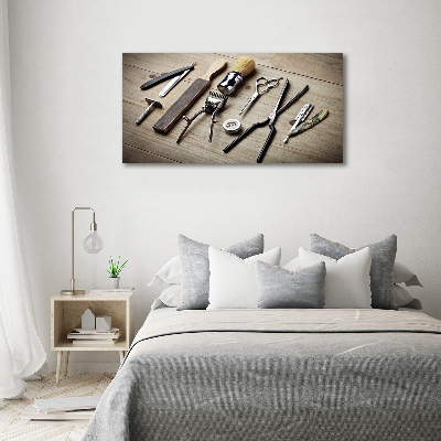 Wandbild Herrenfriseur