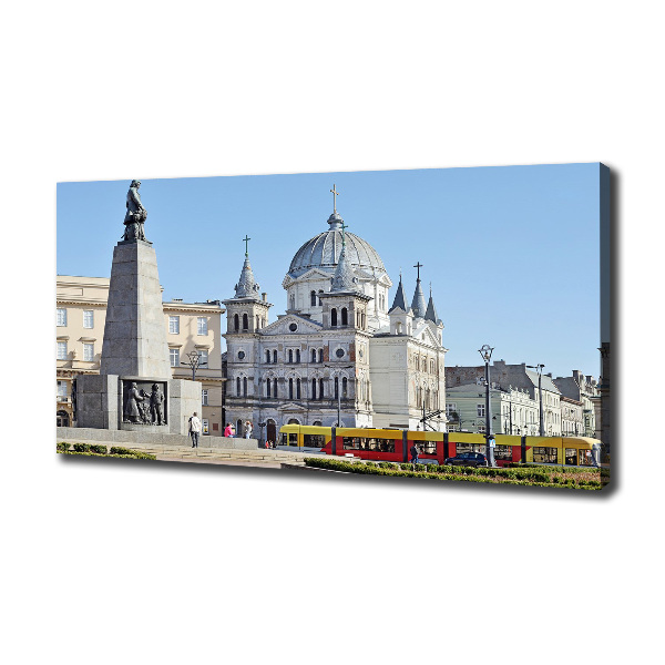 Bild auf leinwand Freiheitsplatz Łódź