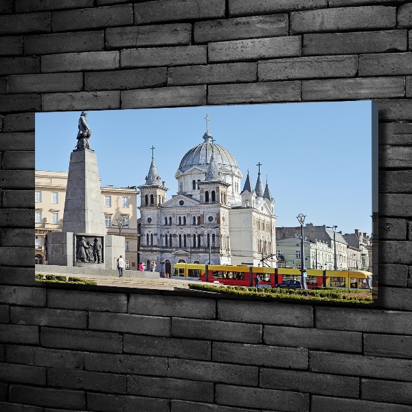 Bild auf leinwand Freiheitsplatz Łódź