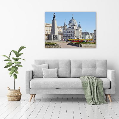 Bild auf leinwand Freiheitsplatz Łódź
