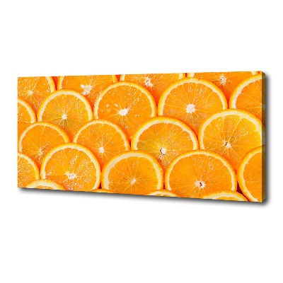 Wandbild Orangenscheiben