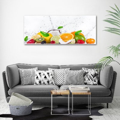 Wandbild Obst und Wasser