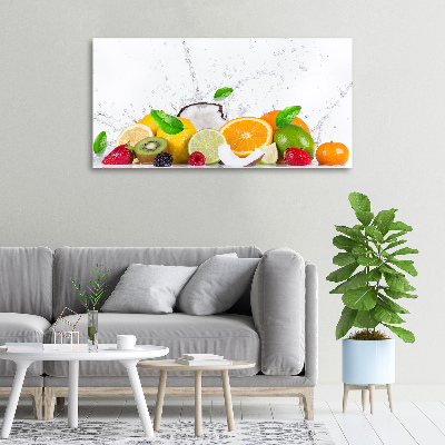 Wandbild Obst und Wasser