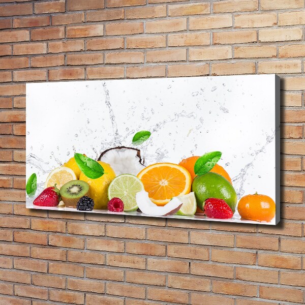 Wandbild Obst und Wasser
