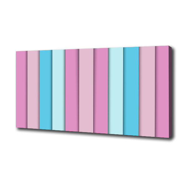 Bild auf leinwand Bunte Streifen
