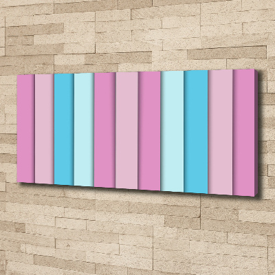 Bild auf leinwand Bunte Streifen