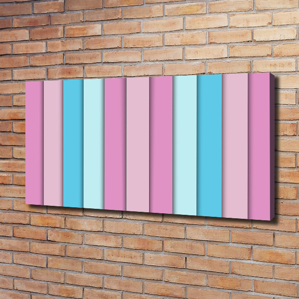 Bild auf leinwand Bunte Streifen