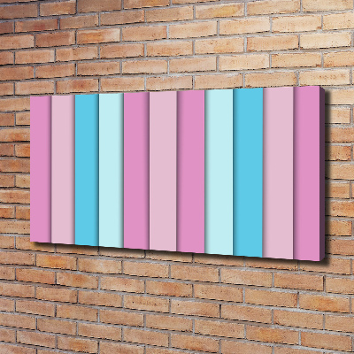 Bild auf leinwand Bunte Streifen