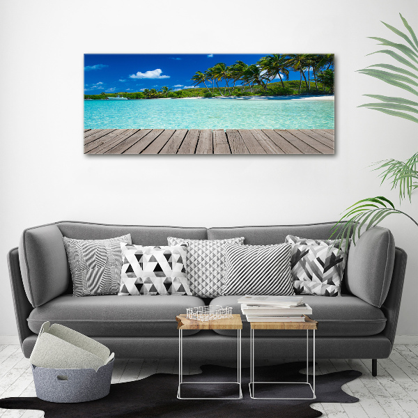 Wandbild Tropischer Strand