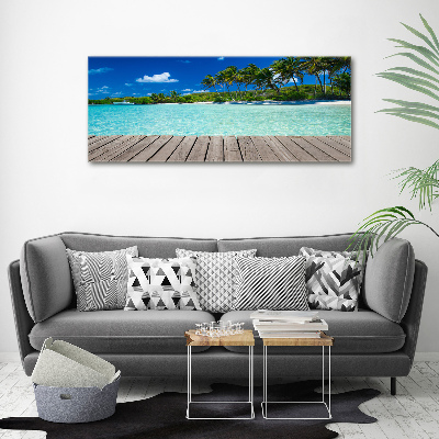 Wandbild Tropischer Strand