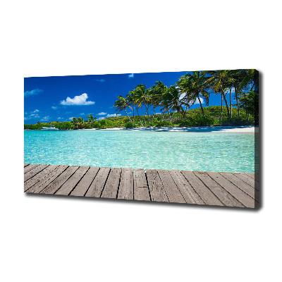 Wandbild Tropischer Strand