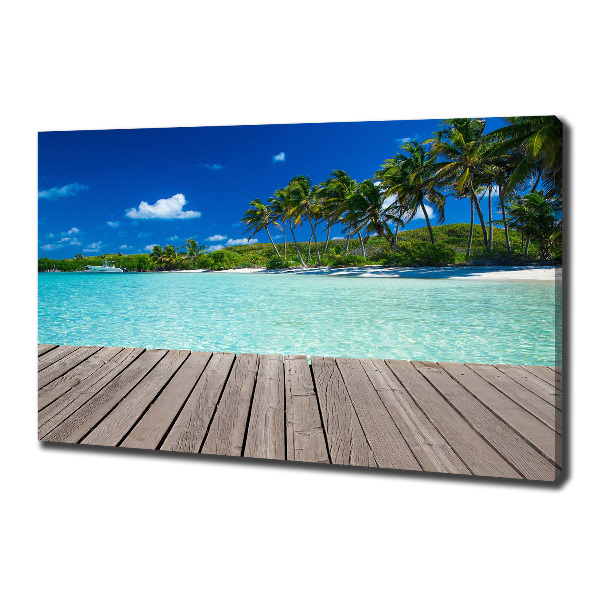Wandbild Tropischer Strand