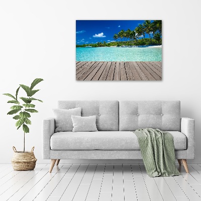 Wandbild Tropischer Strand
