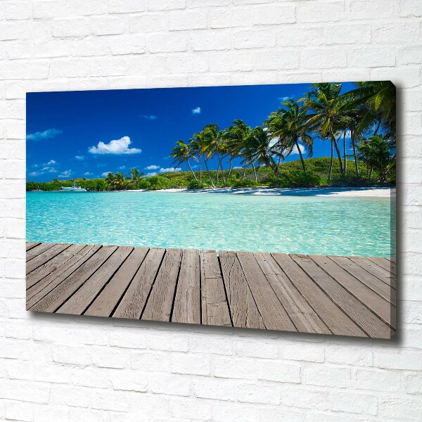 Wandbild Tropischer Strand