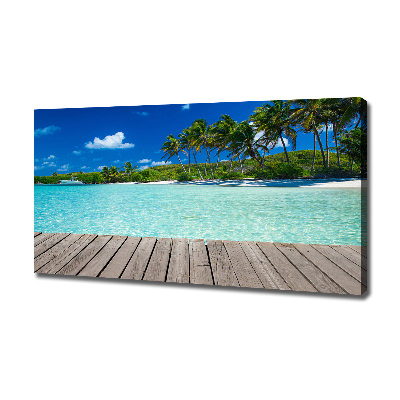 Wandbild Tropischer Strand