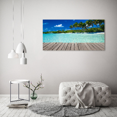Wandbild Tropischer Strand