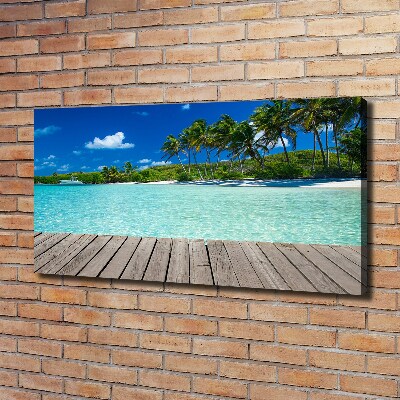 Wandbild Tropischer Strand