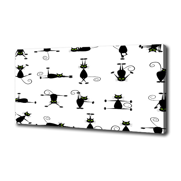 Wandbild Katzenillustration