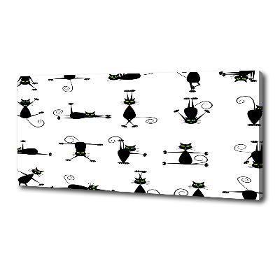 Wandbild Katzenillustration