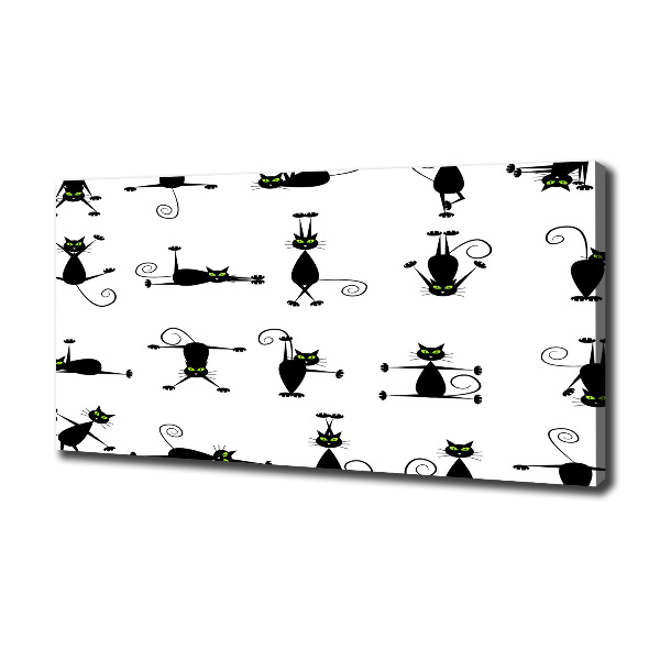 Wandbild Katzenillustration